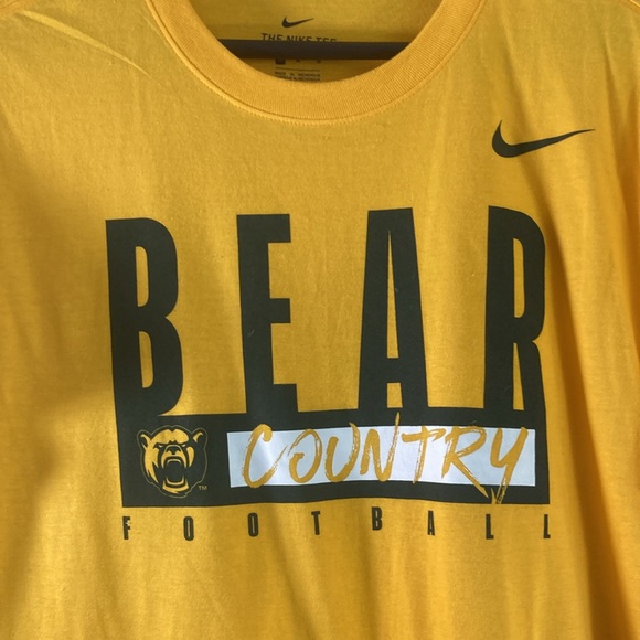 NWT Unisex Medium Nike Gold Baylor Bears Country T Shirt - Picture 3 of 8